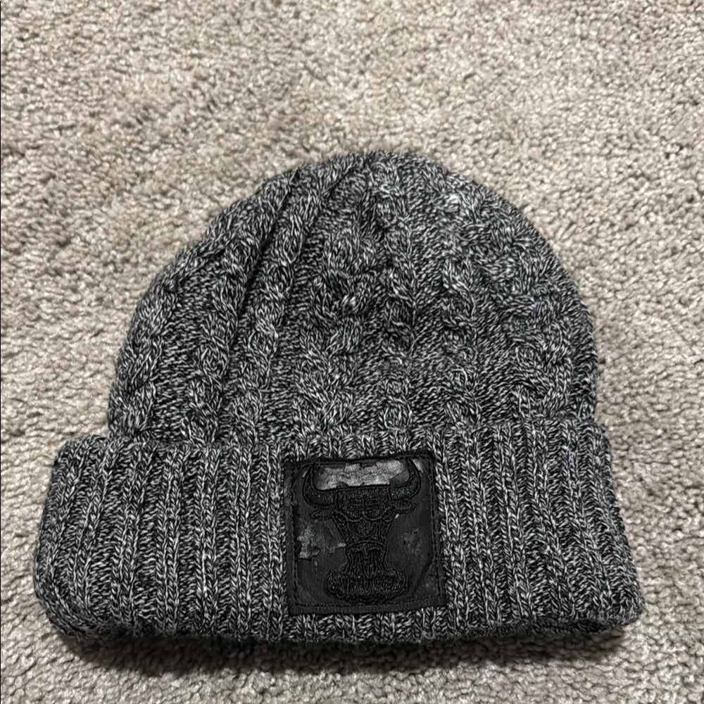 Gray Knit Beanie